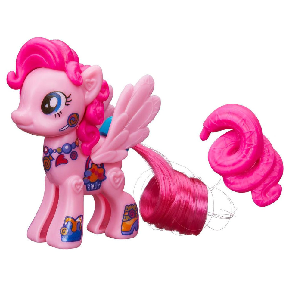 Поп-конструктор Стильная пони из серии My Little Pony с фигурками Пинки Пай и Флаттершай  